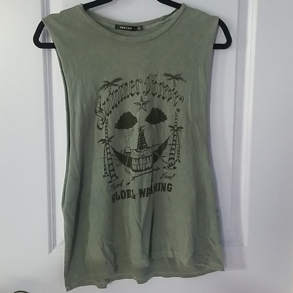 Obey muscle tank